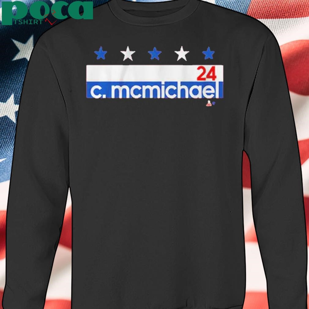 Authorized CONNOR MCMICHAEL NAME NUMBER STRIPE T-SHIRT