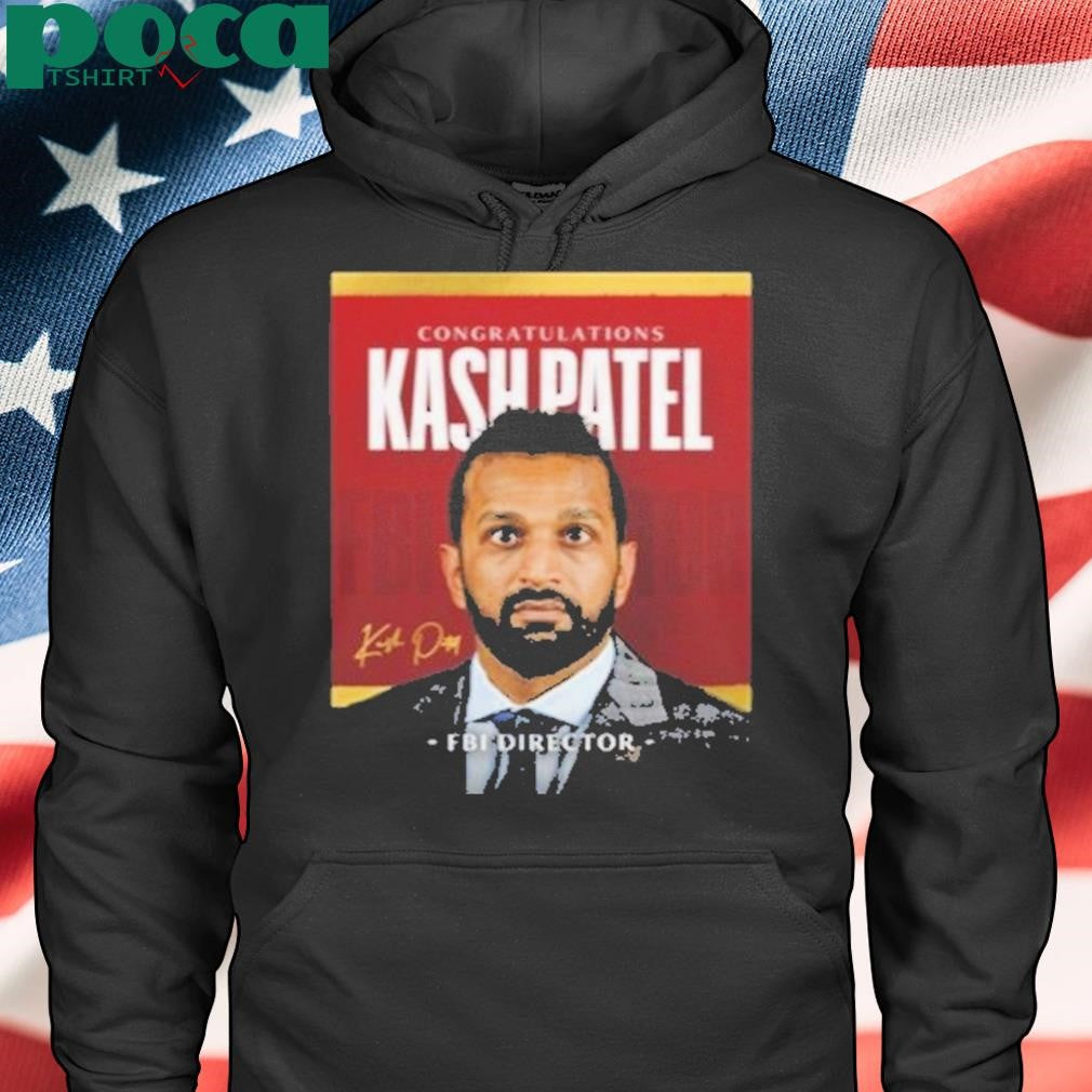Authorized Congratulations Fbi Director Kash Patel Shirt