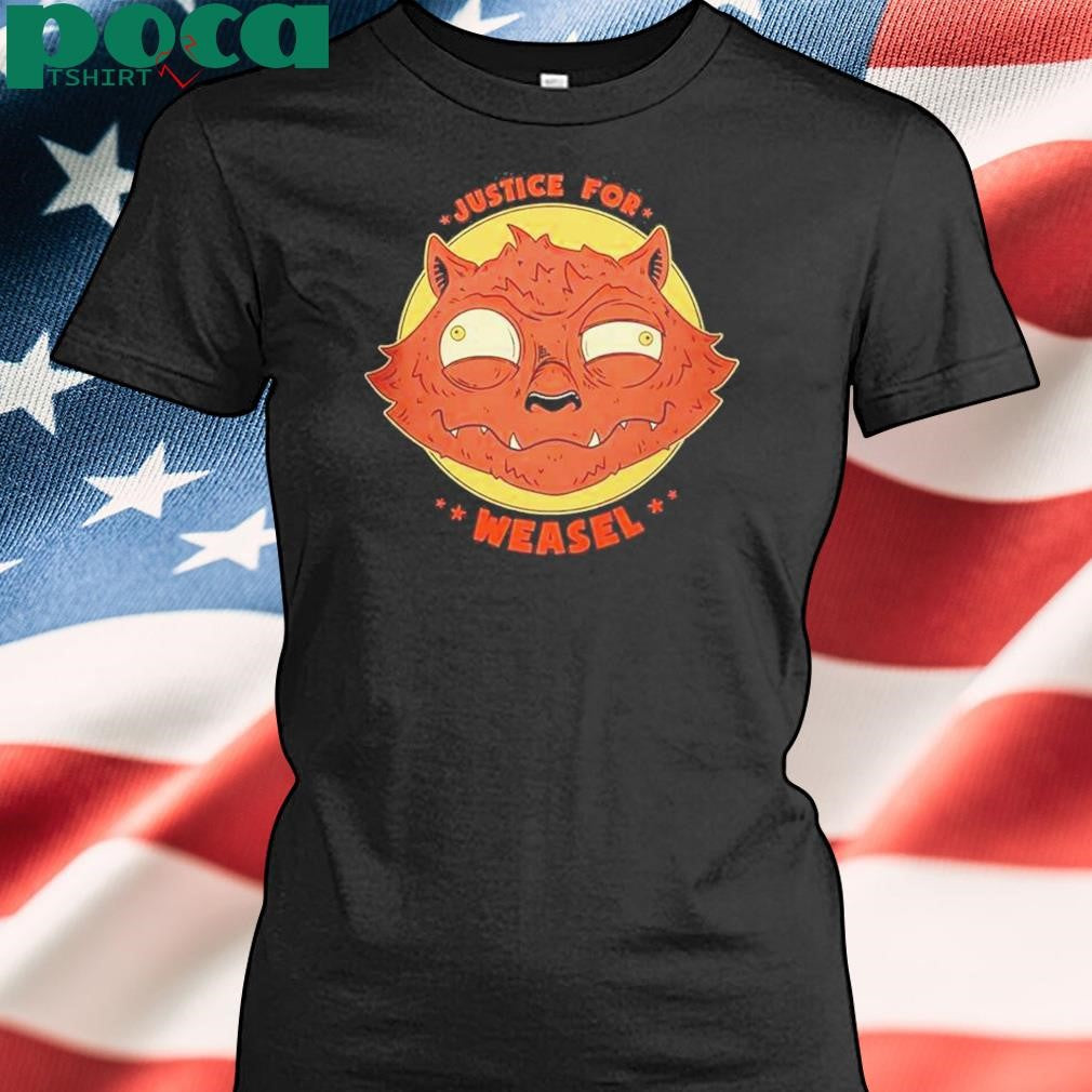Authorized Creature Commandos Justice For Weasel Shirt