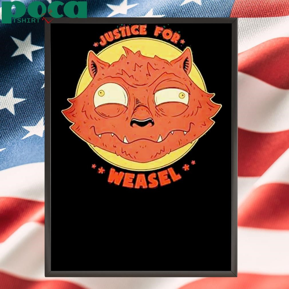 Authorized Creature Commandos Justice For Weasel Shirt