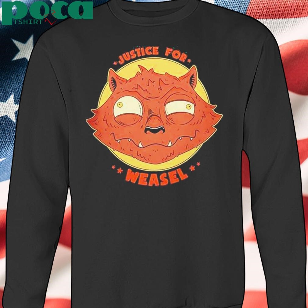 Authorized Creature Commandos Justice For Weasel Shirt