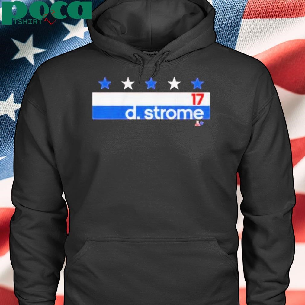 Authorized DYLAN STROME NAME NUMBER STRIPE T-SHIRT