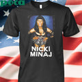 Authorized Dannybattinieri Nicki Minaj Faded Photo Shirt