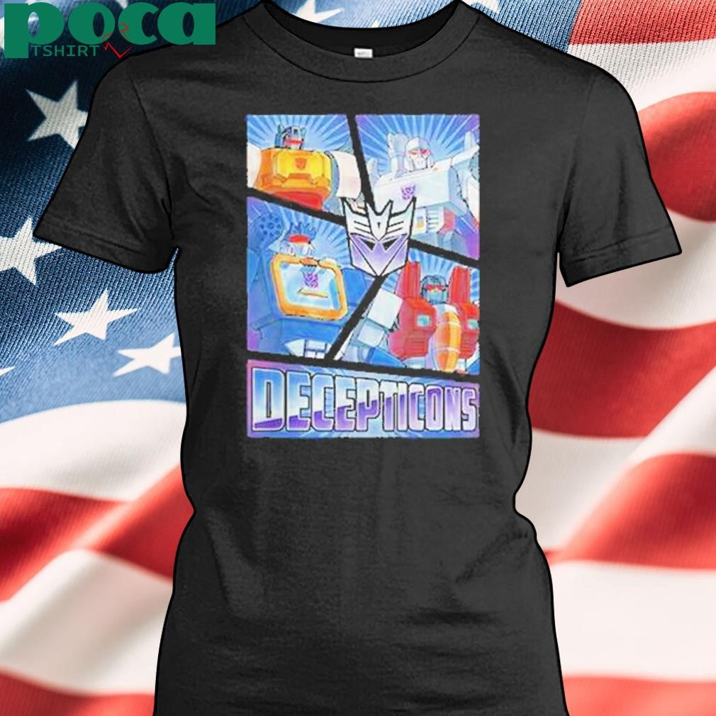 Authorized Decepticons Comic Panel Shirt
