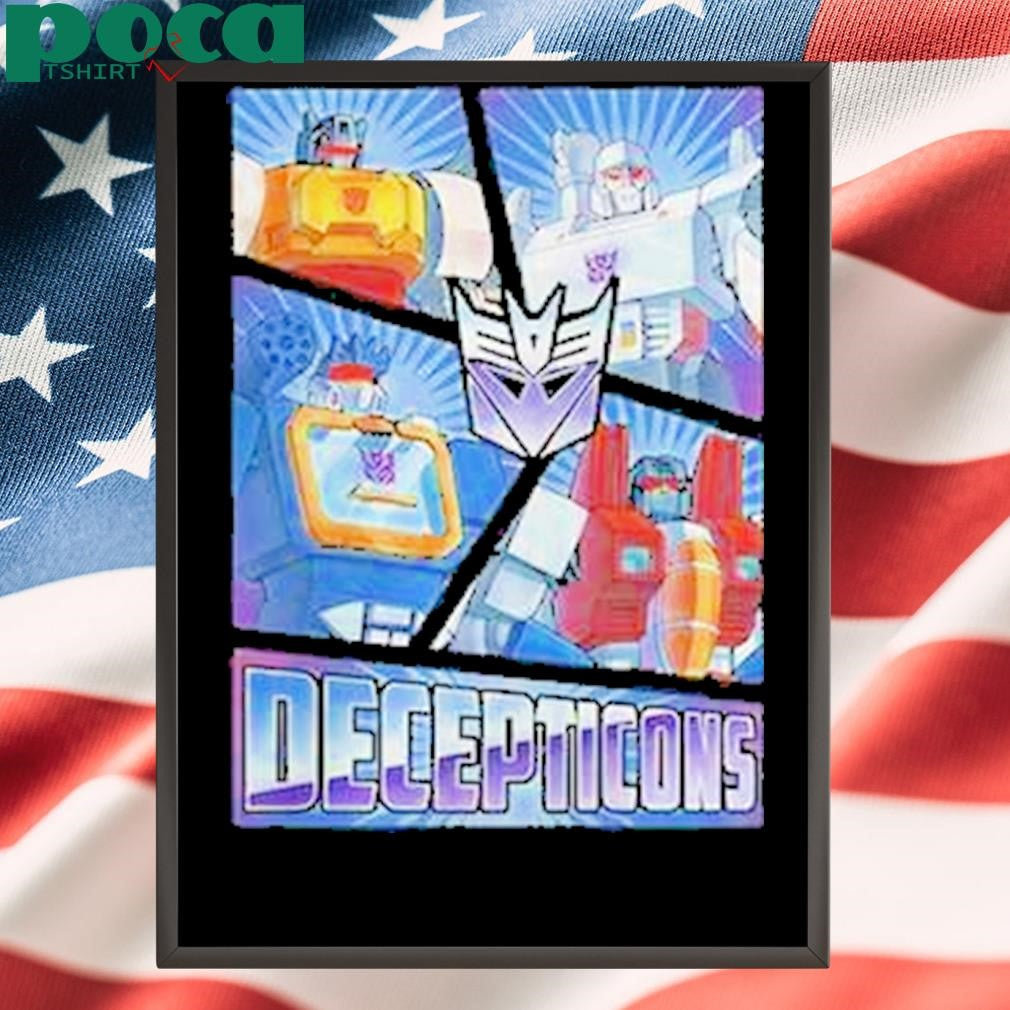 Authorized Decepticons Comic Panel Shirt