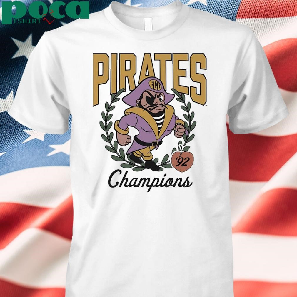 Authorized East Carolina Pirates Ecu Football 92 Champs Vintage Shirt