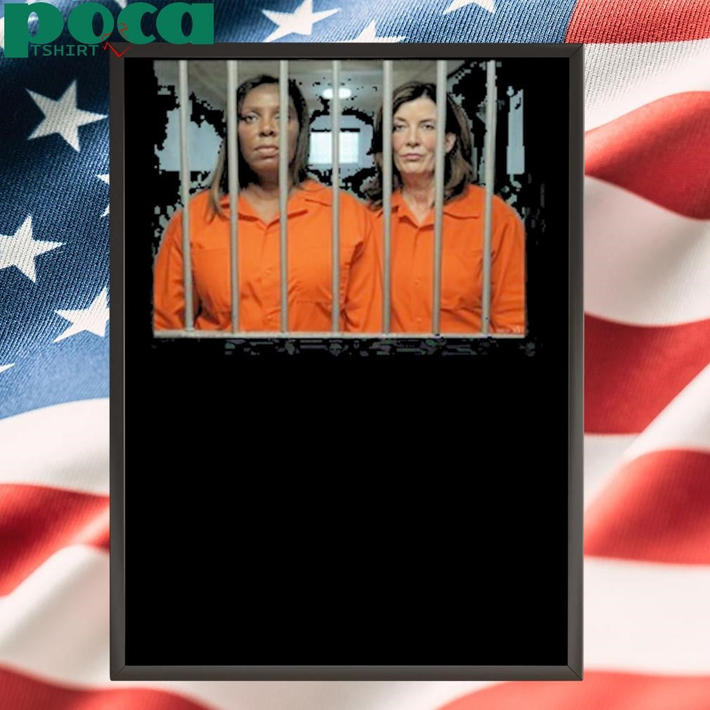 Authorized End Wokeness Governor Hochul And Ny Ag James Mugshot Shirt