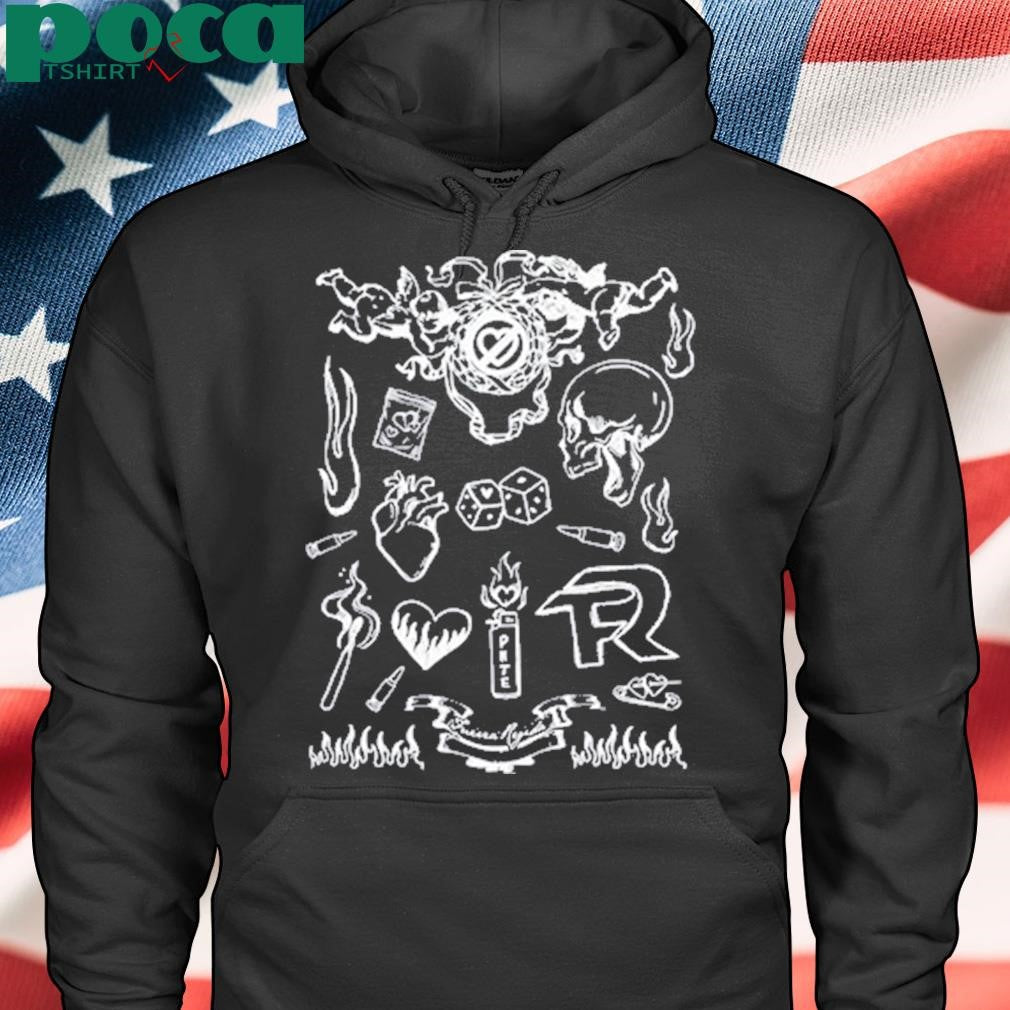 Authorized Fuerza Regida Love Sketch Tee Shirt