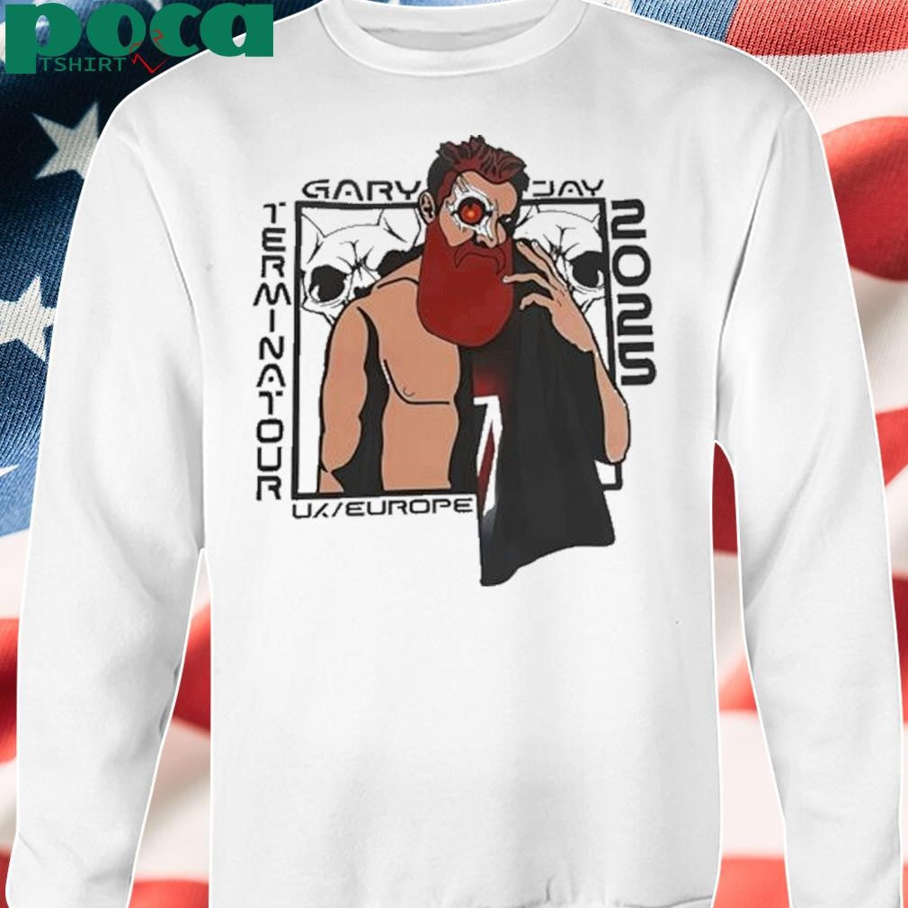 Authorized Gary Jay Terminatour 2025 Cartoon Shirt