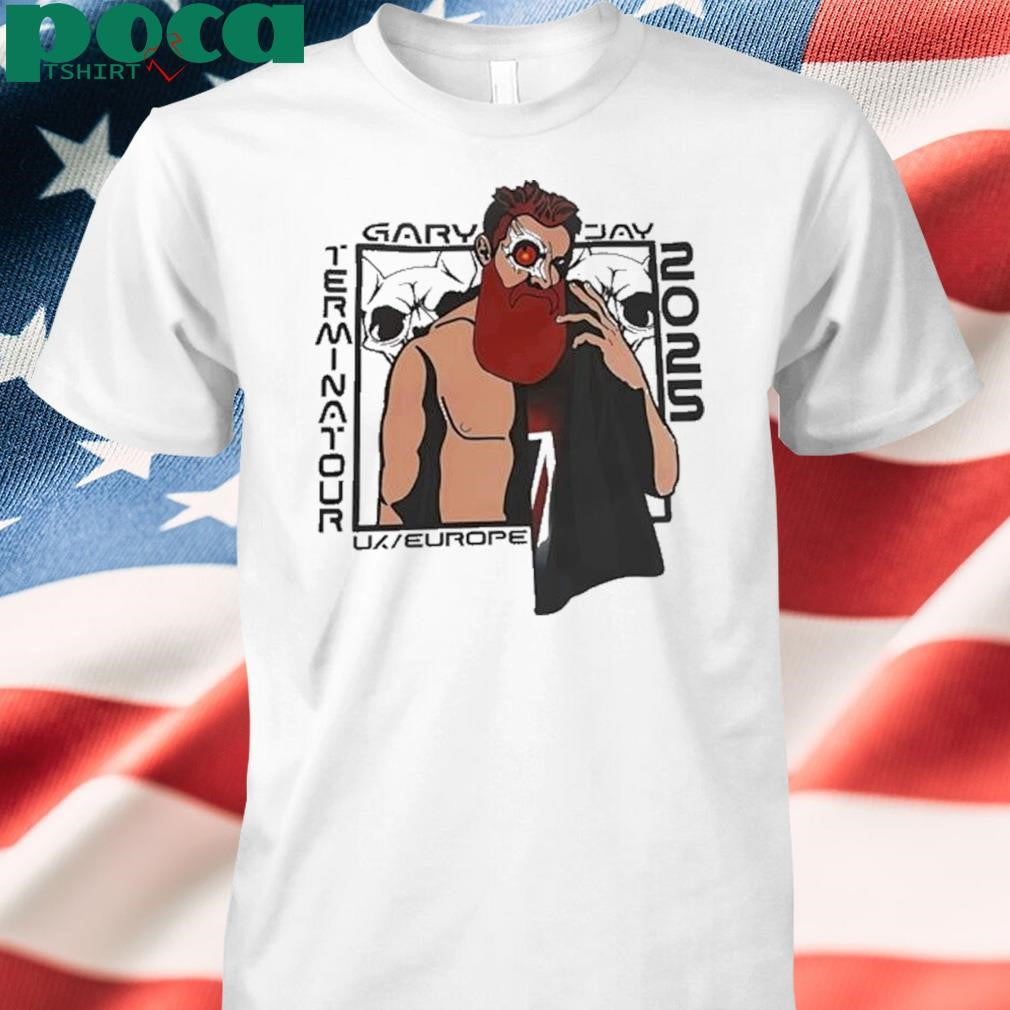 Authorized Gary Jay Terminatour 2025 Cartoon Shirt