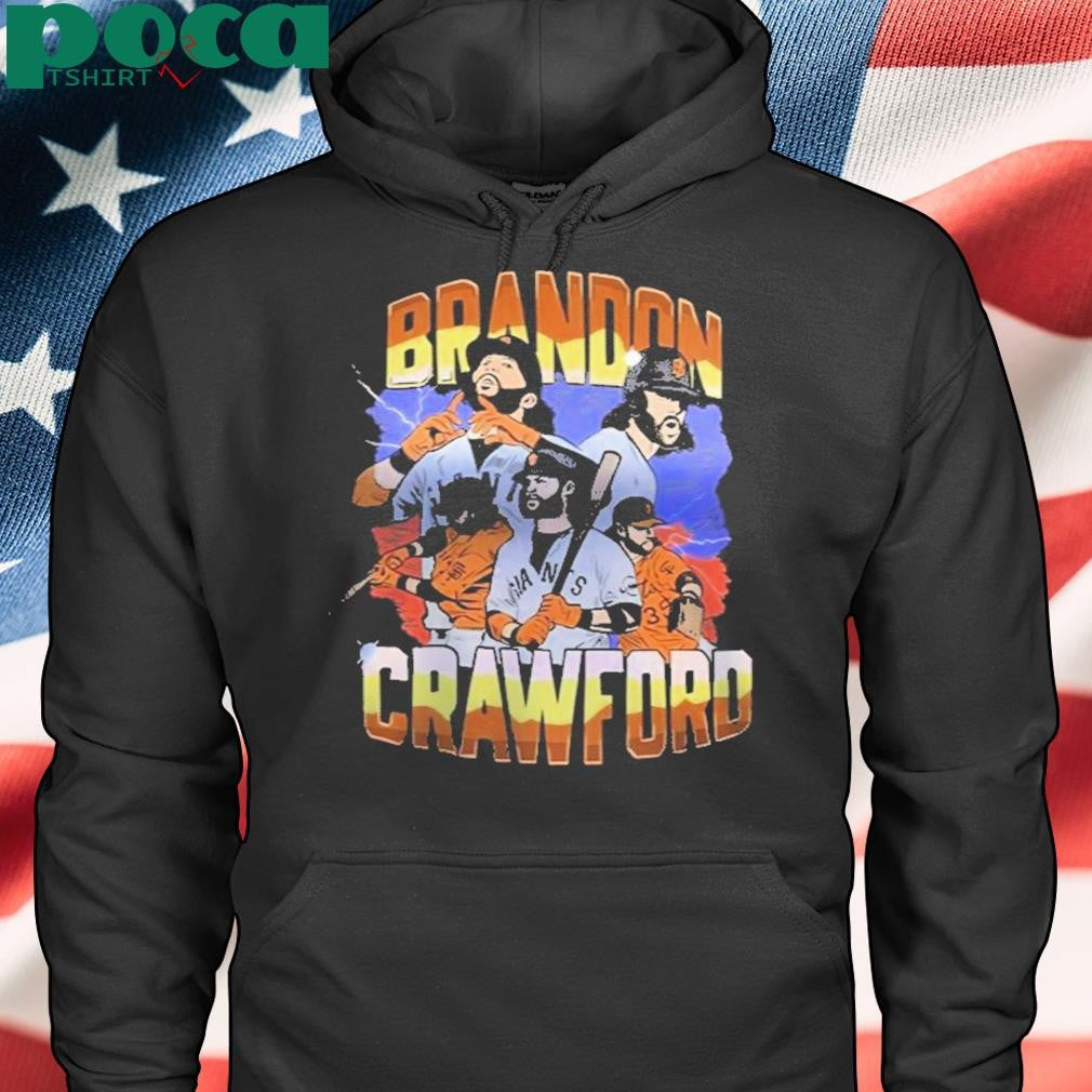 Authorized Giants Brandon Crawford 2025 T-shirt