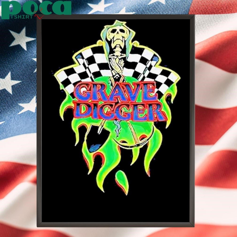 Authorized Grave Digger Vintage Shirt