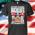Authorized H12tory M4kers Buckeyes National Champs Two-Sided Shirt