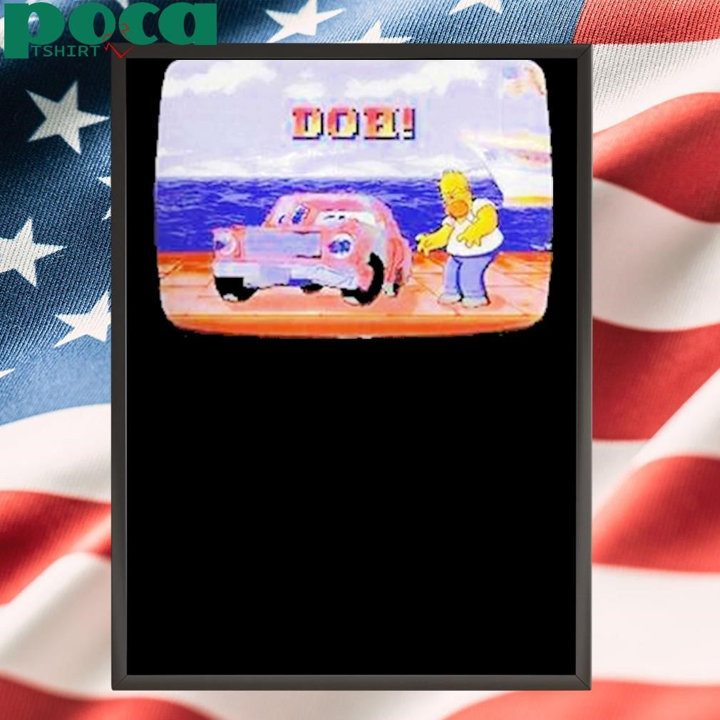 Authorized Homer Simpson And Street Fighter Doh Fighter Shirt