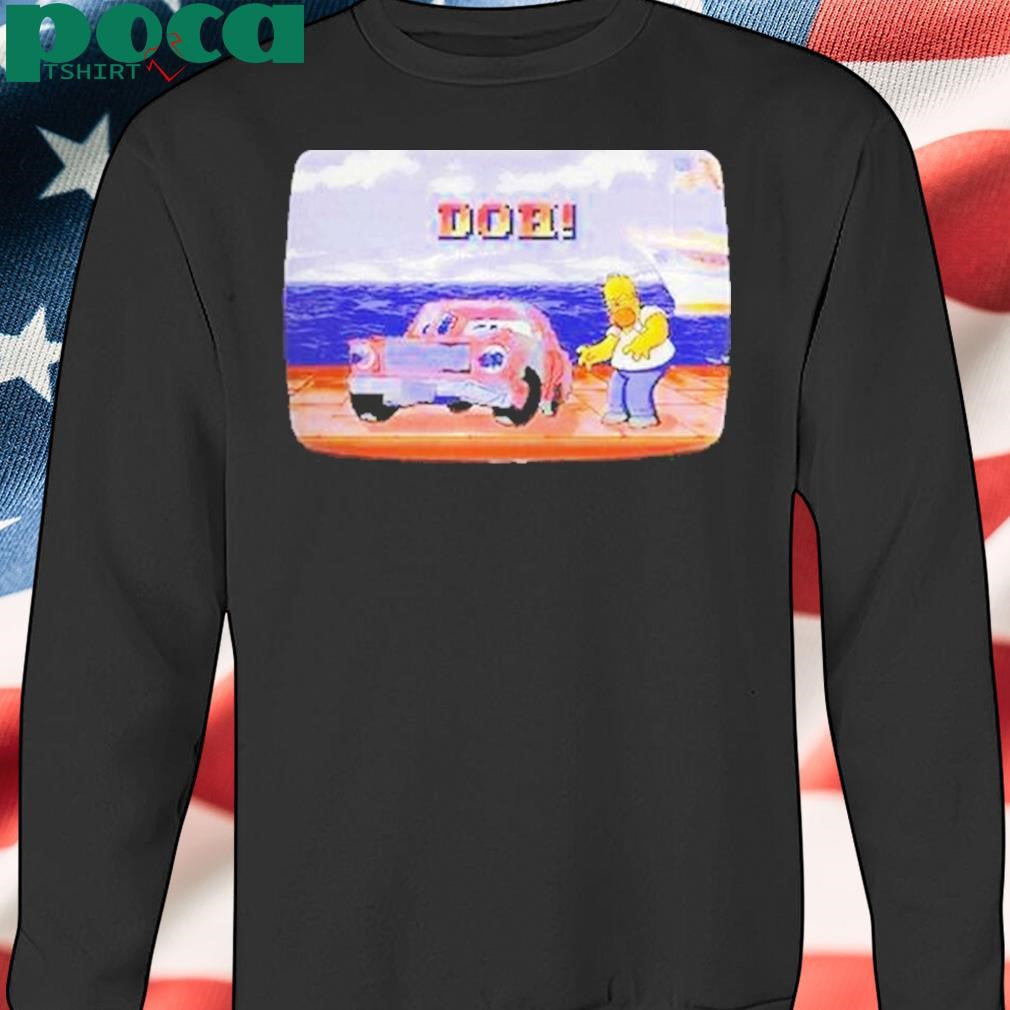 Authorized Homer Simpson And Street Fighter Doh Fighter Shirt