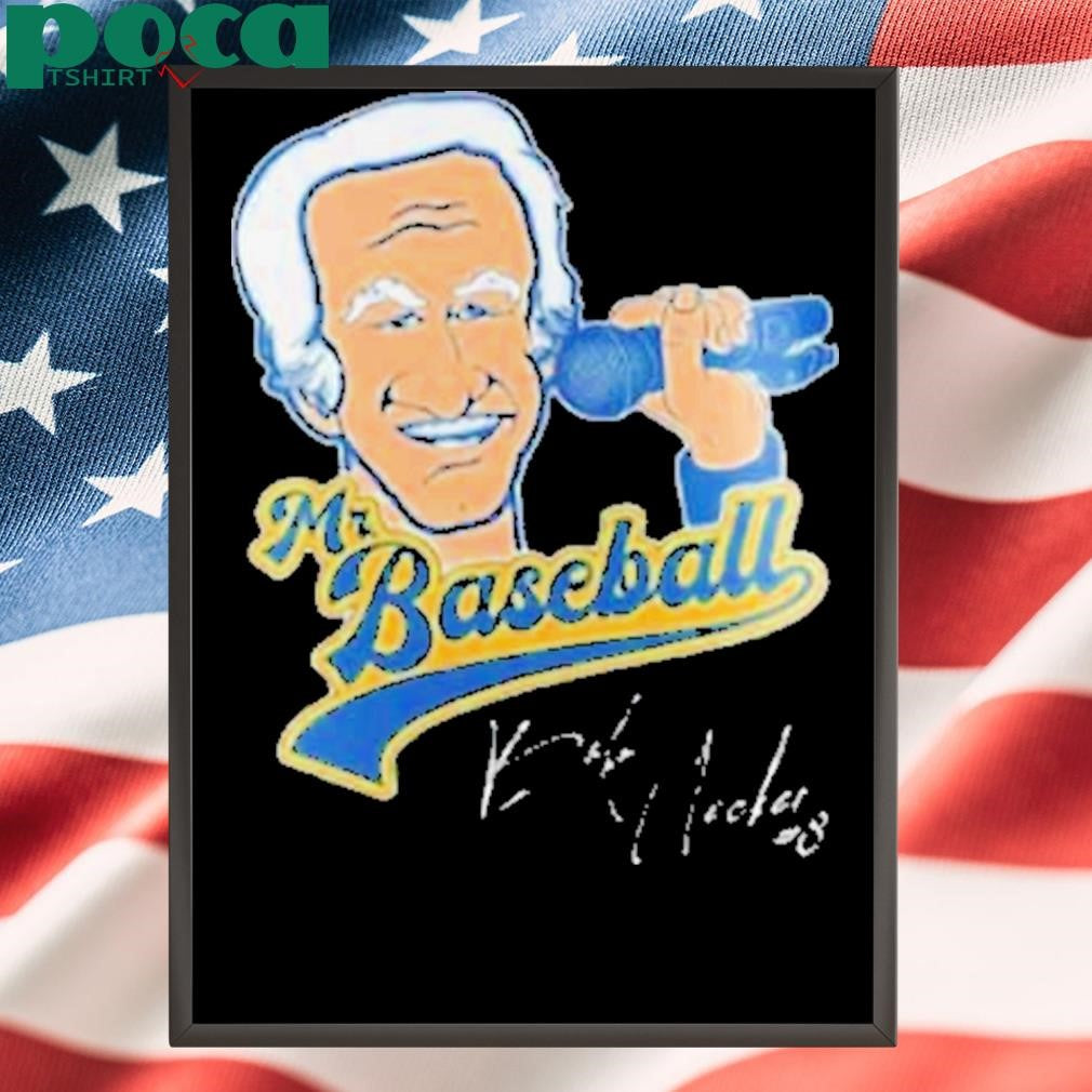 Authorized Honoring The Legend Milwaukee Brewers Icon & Baseball Hall Of Famer Bob Uecker Black Jersey T-Shirt