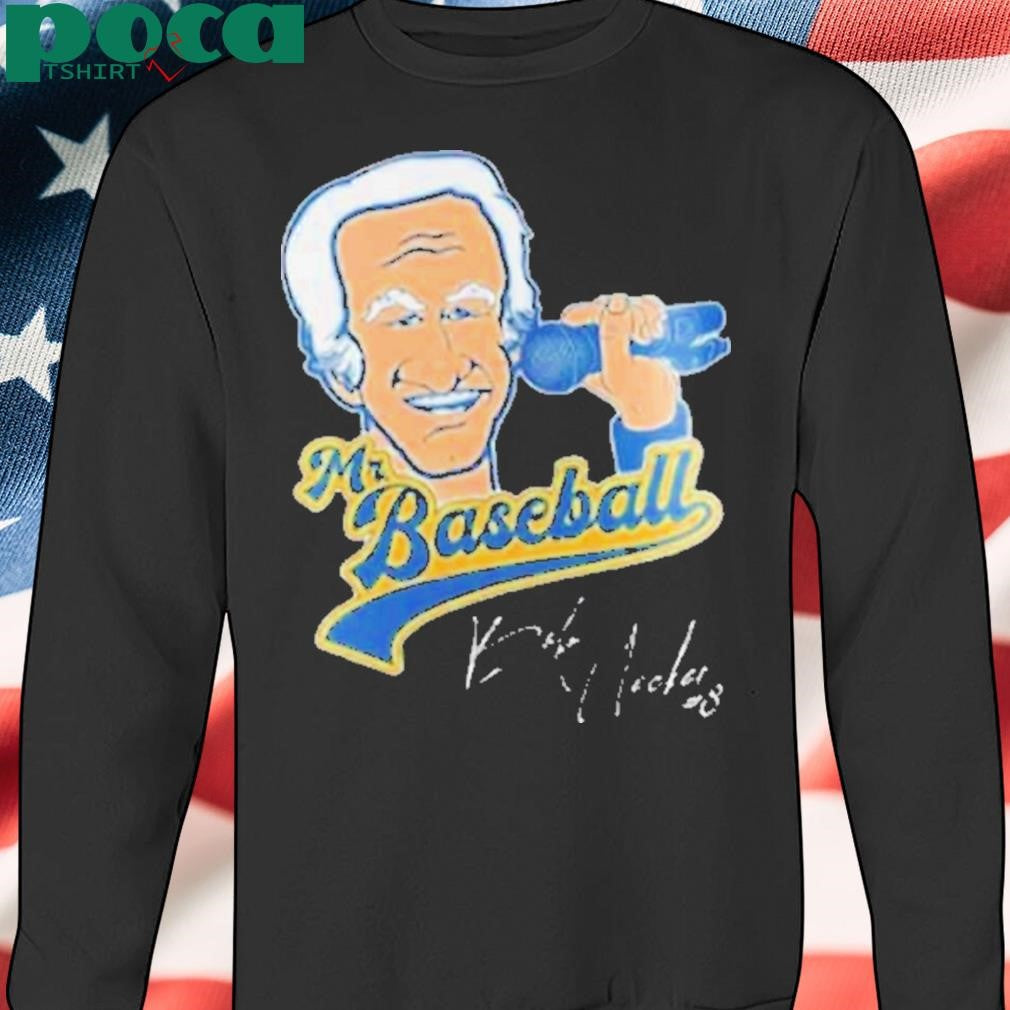 Authorized Honoring The Legend Milwaukee Brewers Icon & Baseball Hall Of Famer Bob Uecker Black Jersey T-Shirt
