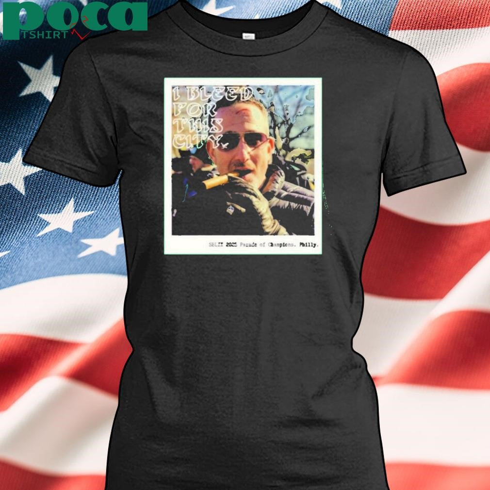 Authorized I Bleed For This City Howie Roseman Shirt