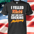 Authorized I Yelled Riichi But She Kept Sucking Mahjong Shirt