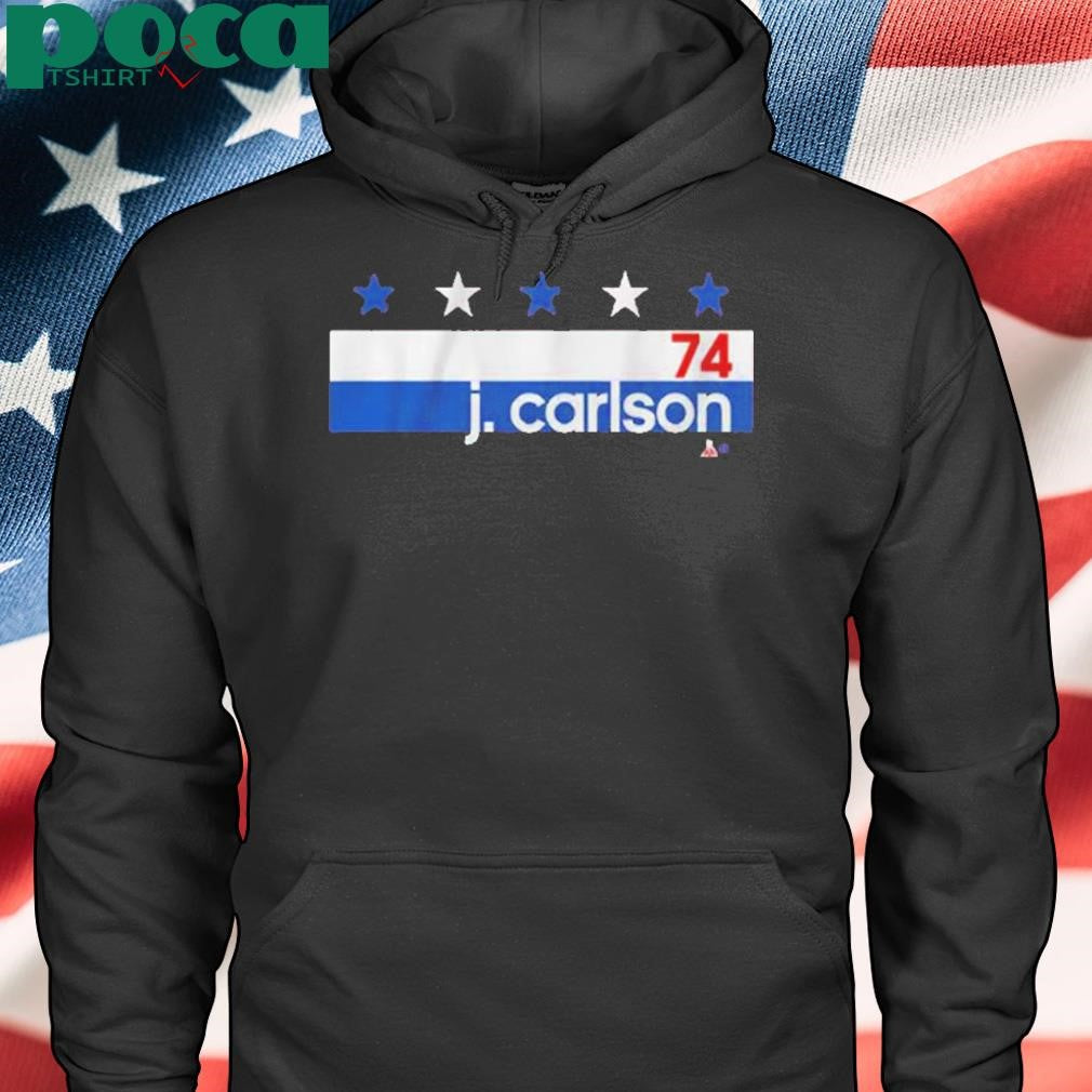 Authorized JOHN CARLSON NAME NUMBER STRIPE T-SHIRT