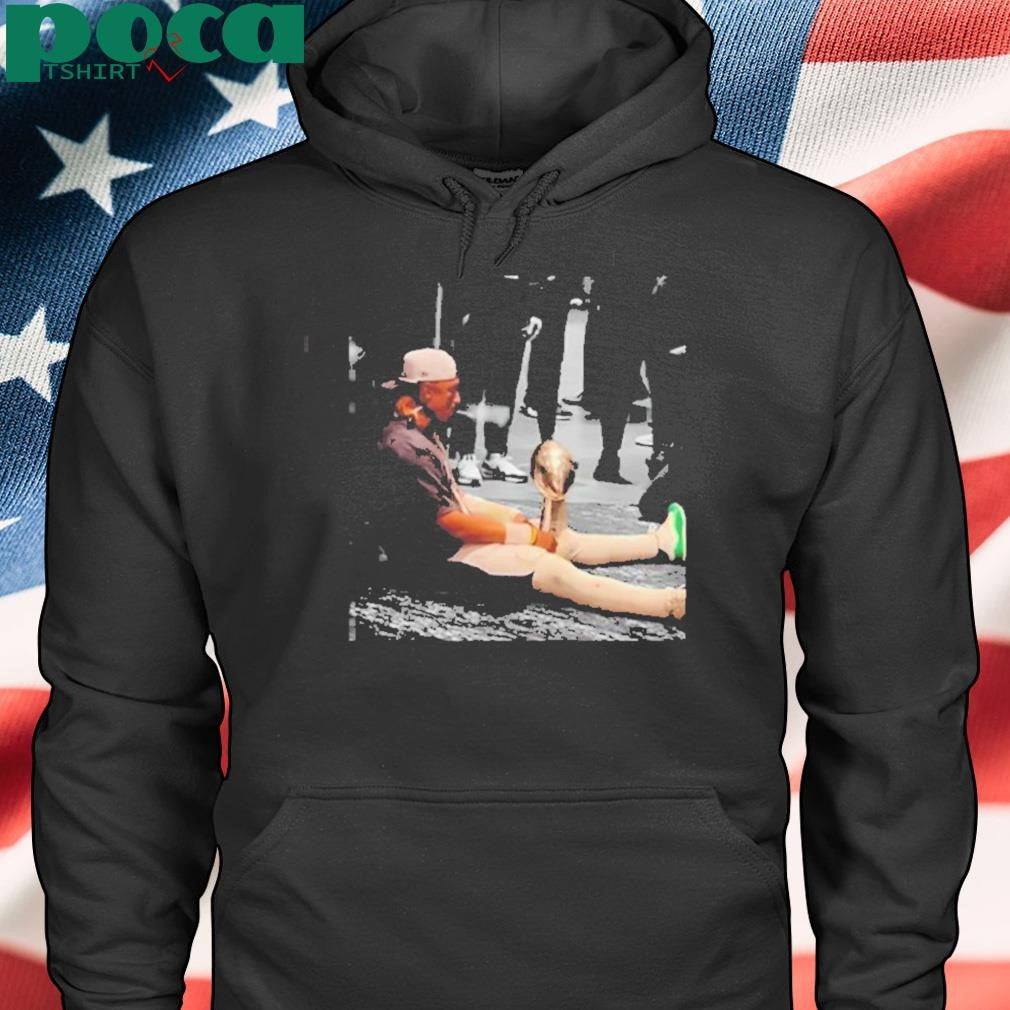 Authorized Jalen Hurts Celly Cigar Trophy Fan Gift Shirt