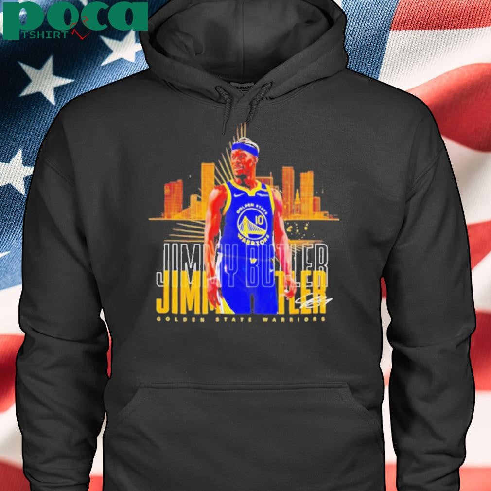 Authorized Jimmy Butler Golden State Warriors skyline signature shirt