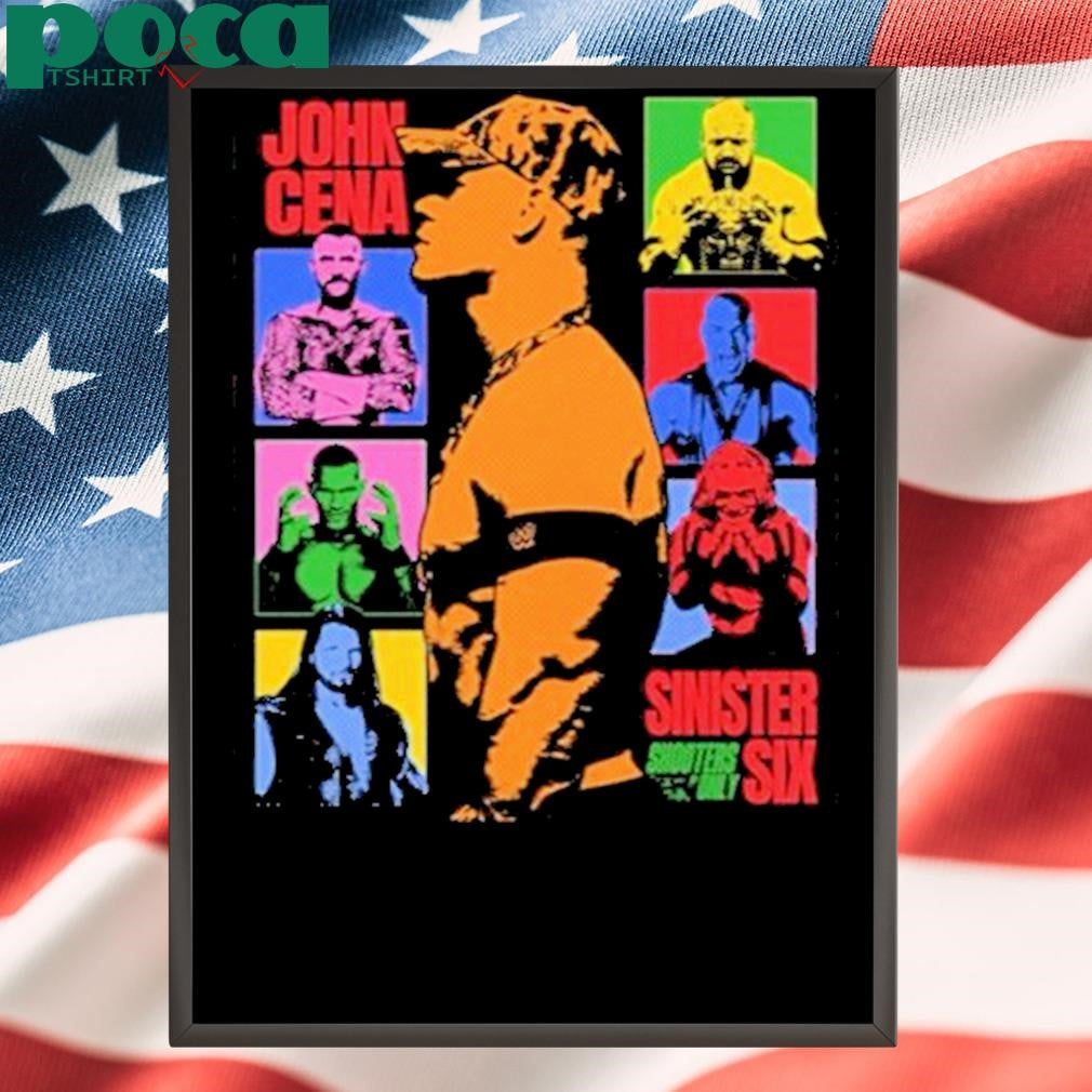 Authorized John Cena’s Sinister Six Shirt