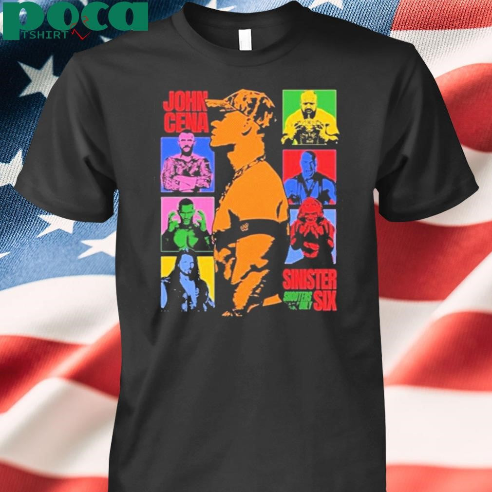 Authorized John Cena’s Sinister Six Shirt