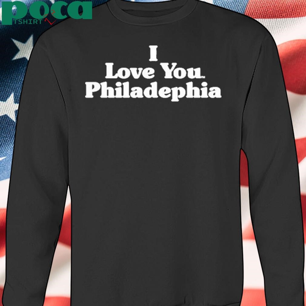 Authorized Julius Erving I Love You Philadelphia T-shirt