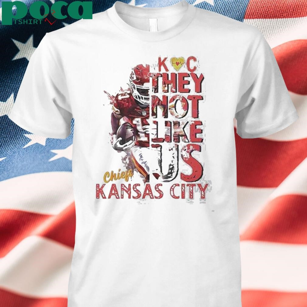 Authorized Kansas City Chiefs They Not Like Us Patrick Mahomes Shirt