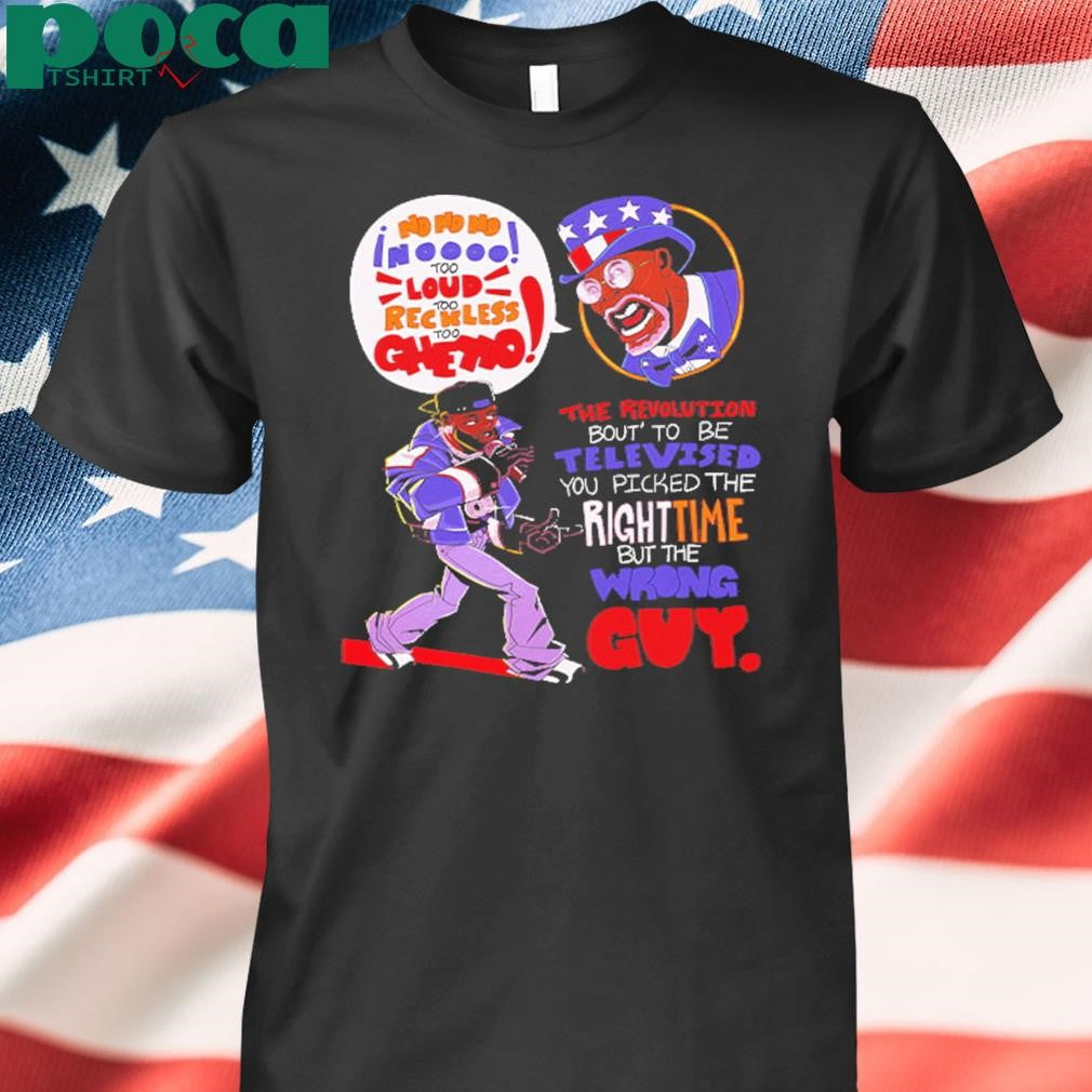 Authorized Kendrick Lamar The Revolution Bout’ To Be You Picked The Right Time But The Wrong Guy Shirt