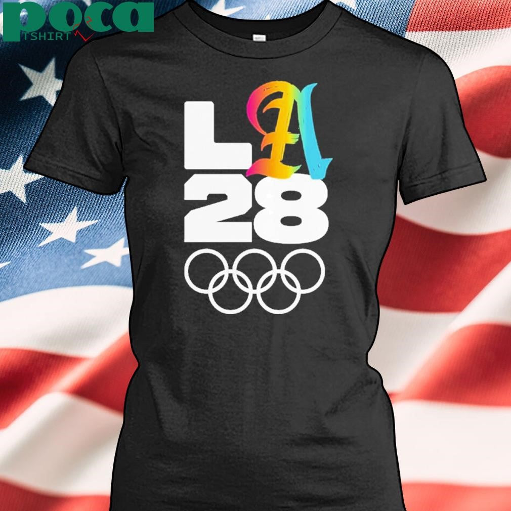 Authorized La 2028 Summer Olympics Gradient T-shirt