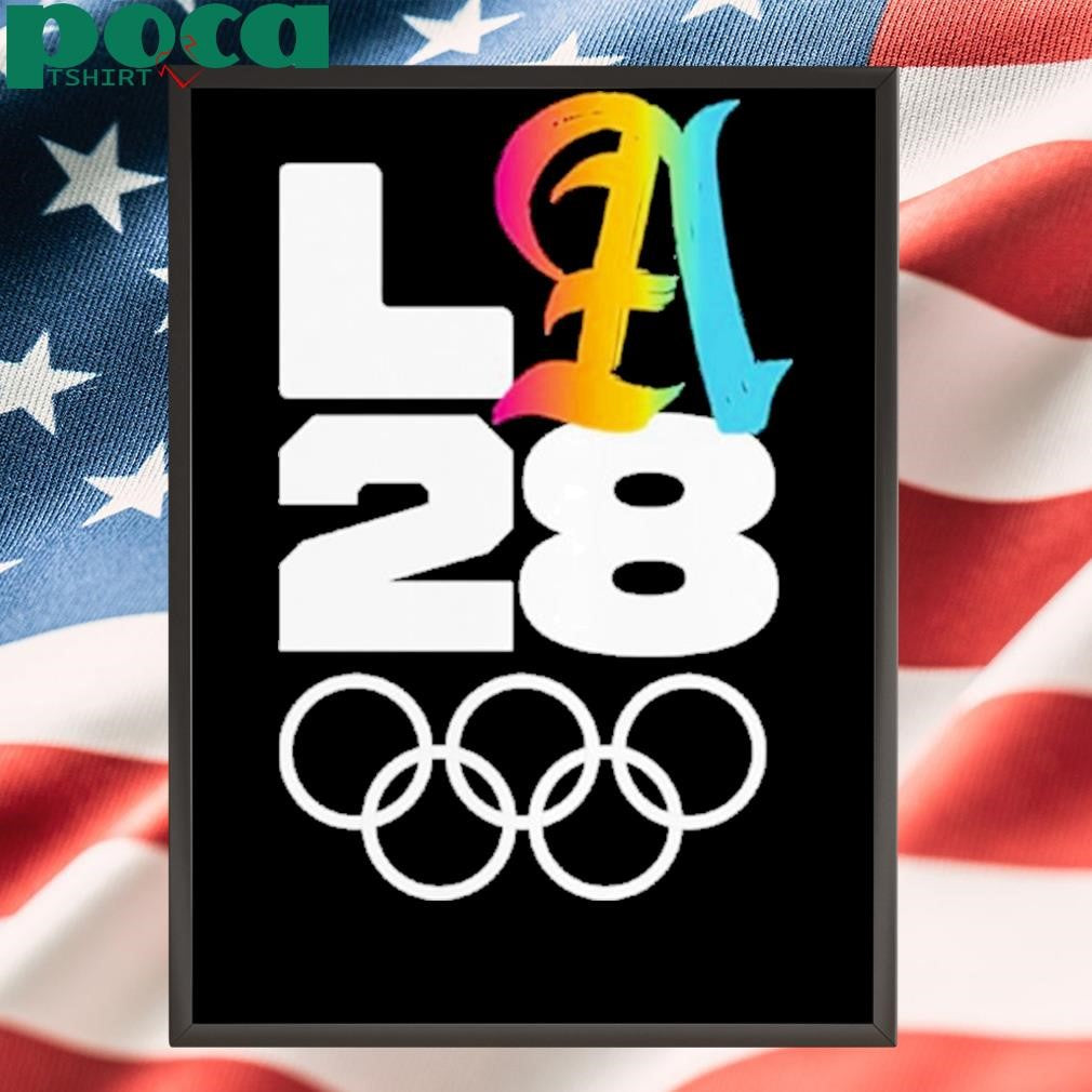 Authorized La 2028 Summer Olympics Gradient T-shirt