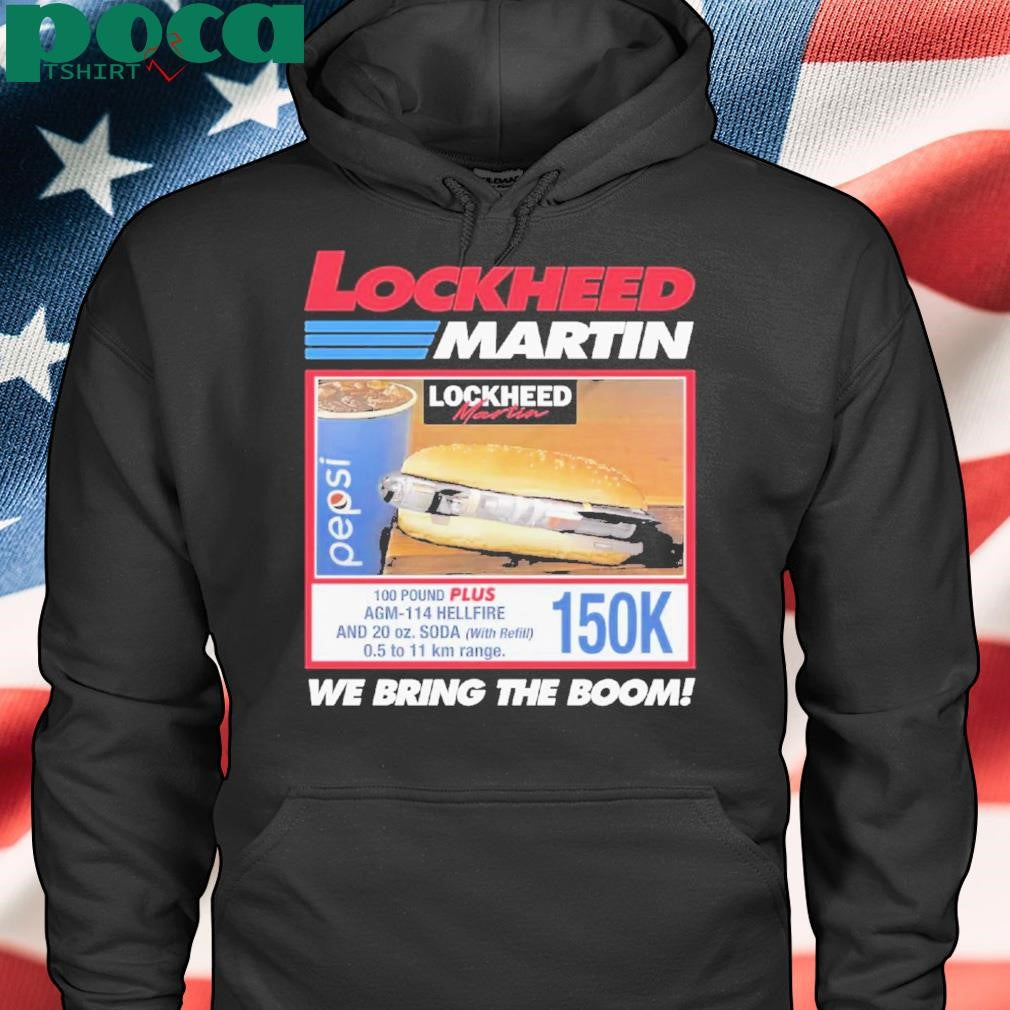 Authorized Lockheed Martin We Bring The Boom Shirt