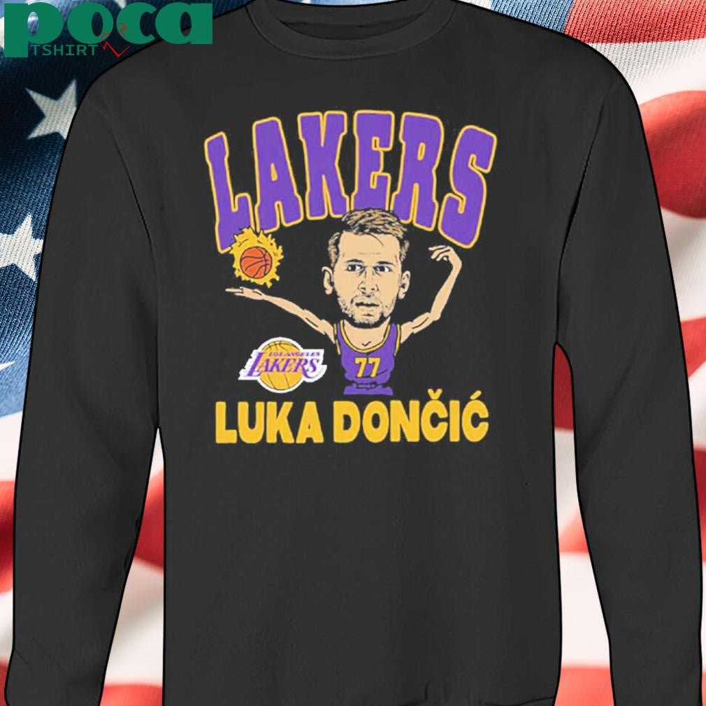 Authorized Luka Doncic Los Angeles Lakers Homage Player Graphic T-shirt