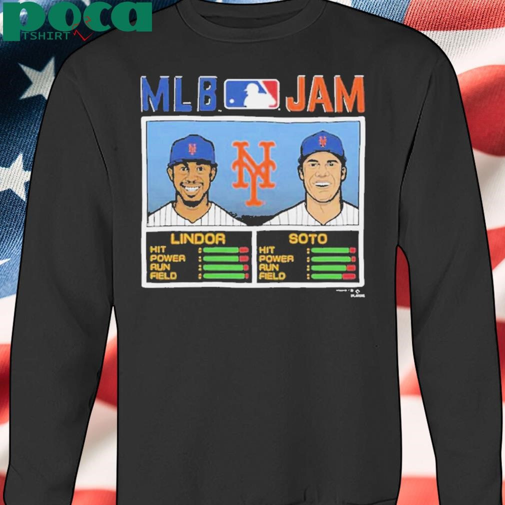 Authorized Mlb Jam Mets Lindor And Soto Shirt