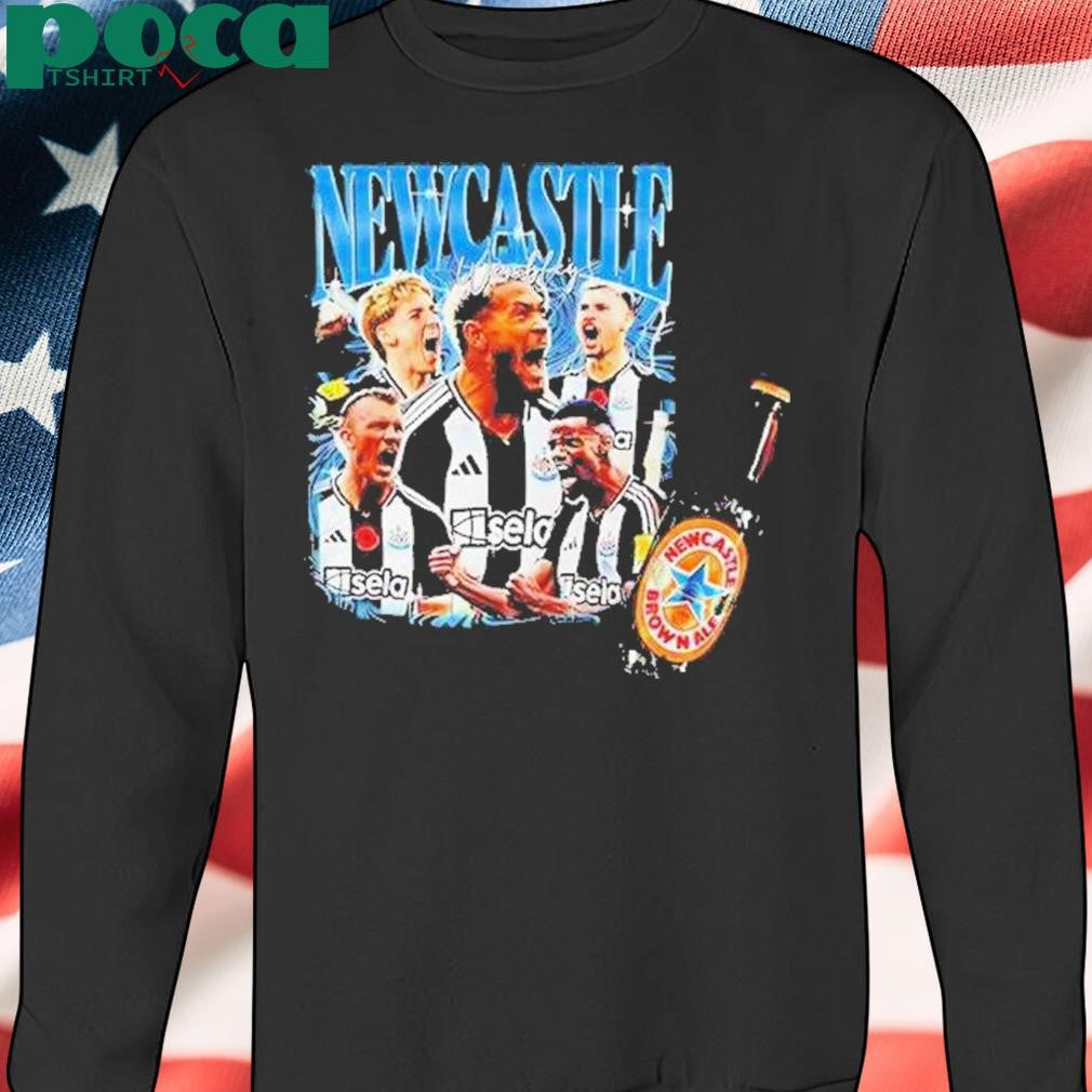 Authorized Newcastle Wembley United Football Team Graphic Shirt
