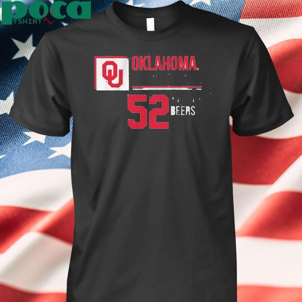 Authorized OKLAHOMA BASKETBALL RAEGAN BEERS 52 SHIRT