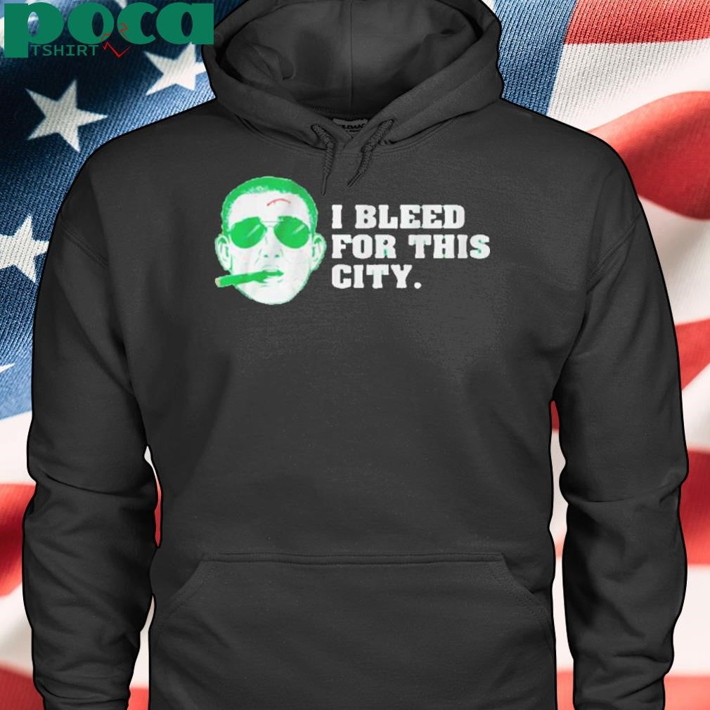 Authorized PARADE BEER I BLEED FOR THIS CITY T-SHIRT