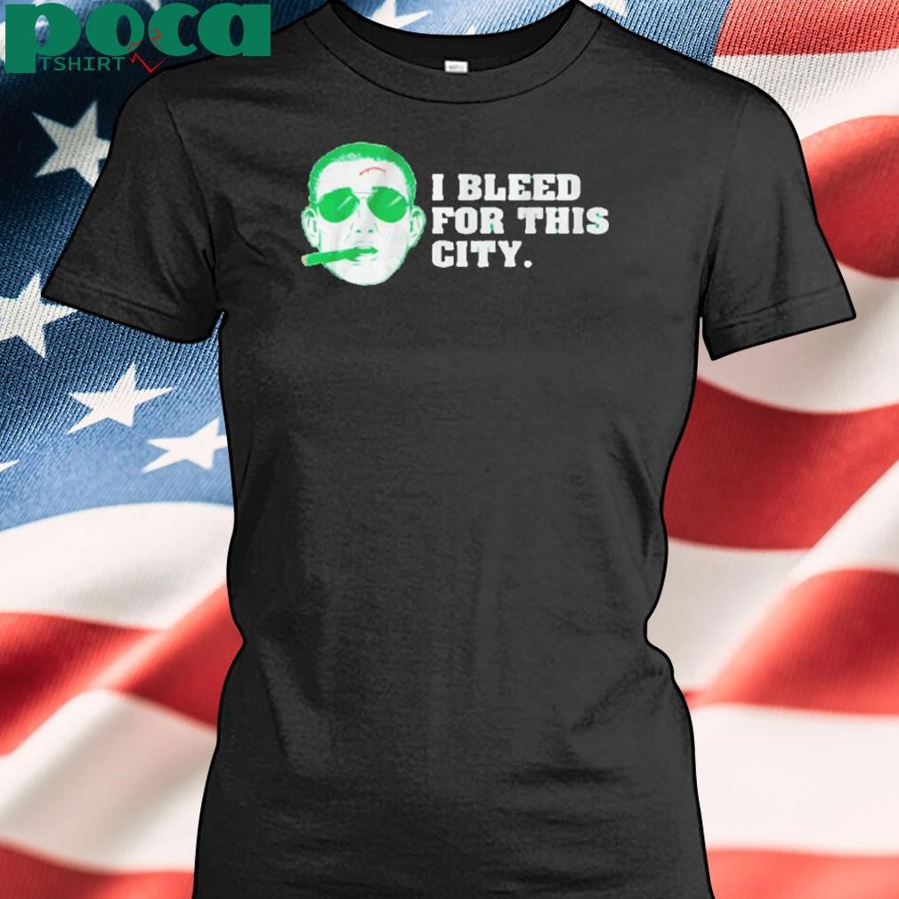 Authorized PARADE BEER I BLEED FOR THIS CITY T-SHIRT