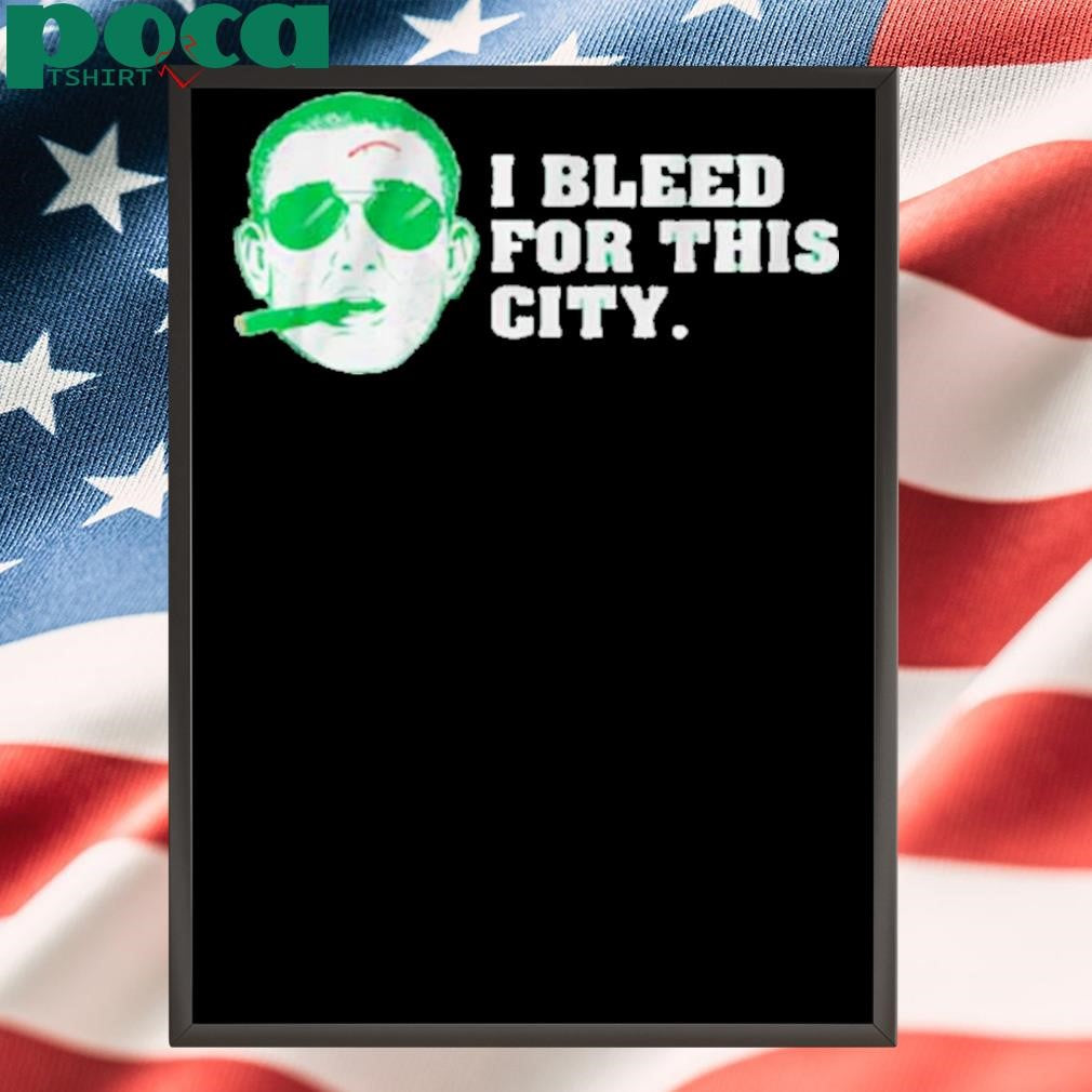 Authorized PARADE BEER I BLEED FOR THIS CITY T-SHIRT