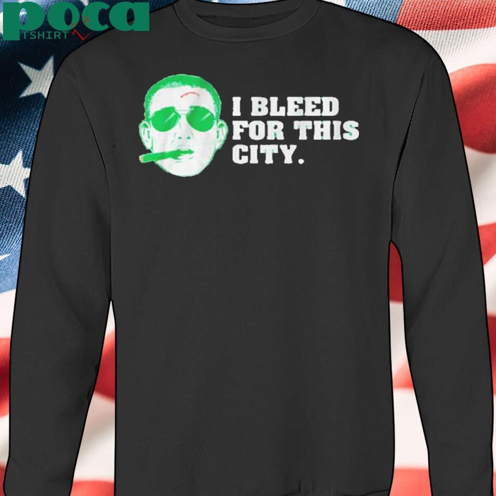Authorized PARADE BEER I BLEED FOR THIS CITY T-SHIRT
