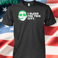 Authorized PARADE BEER I BLEED FOR THIS CITY T-SHIRT