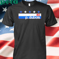 Authorized PIERRE-LUC DUBOIS NAME NUMBER STRIPE T-SHIRT