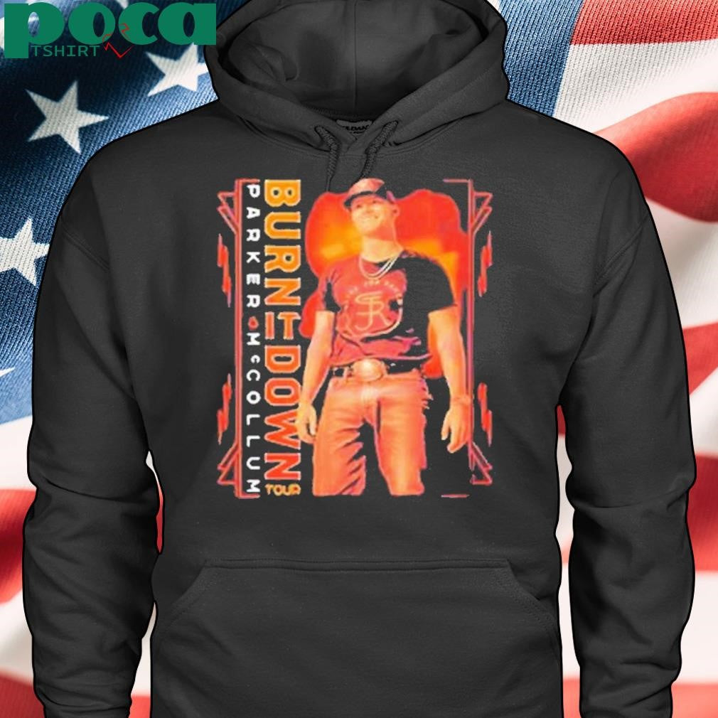 Authorized Parker Mccollum Music Tour Burn it Down T-Shirt