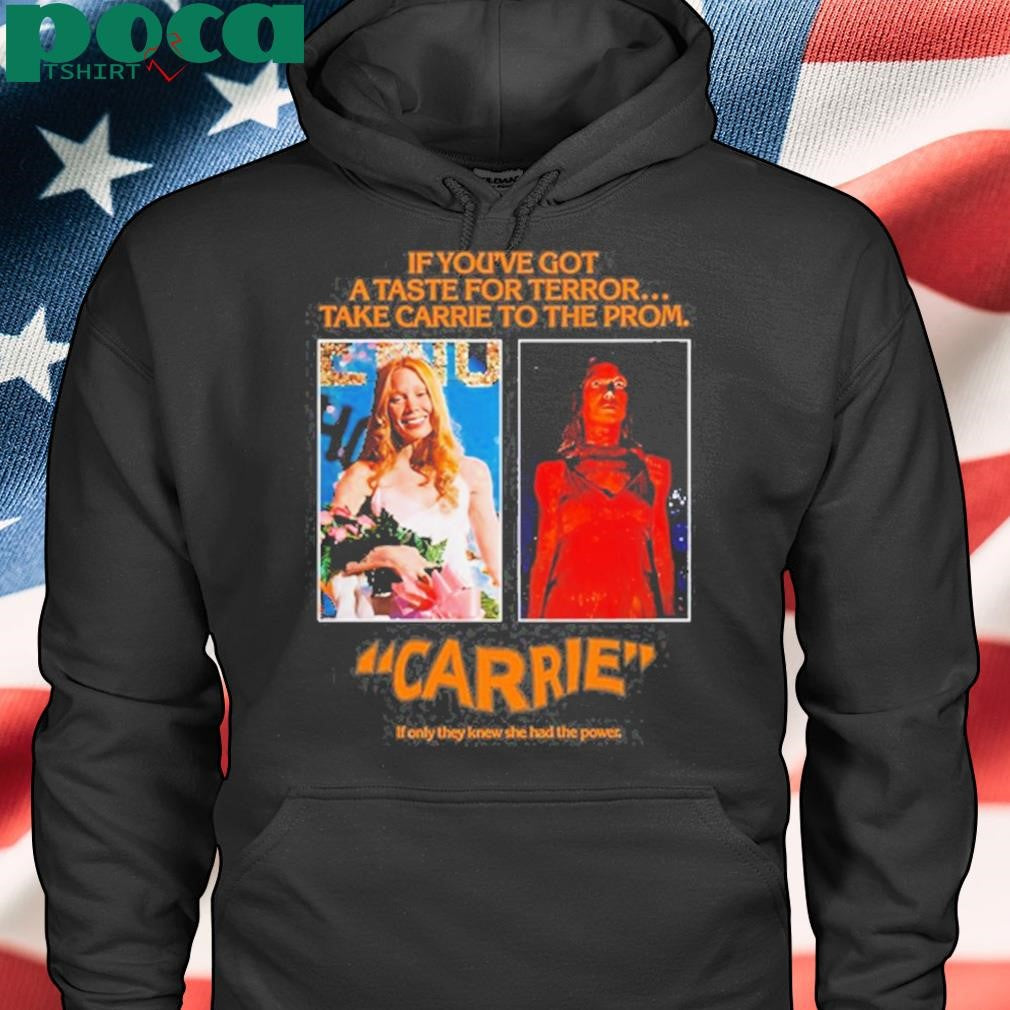 Authorized Pedro Pascal Wearing Jw Anderson Black Carrie Poster 1976 Shirt