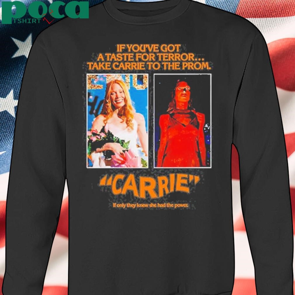Authorized Pedro Pascal Wearing Jw Anderson Black Carrie Poster 1976 Shirt