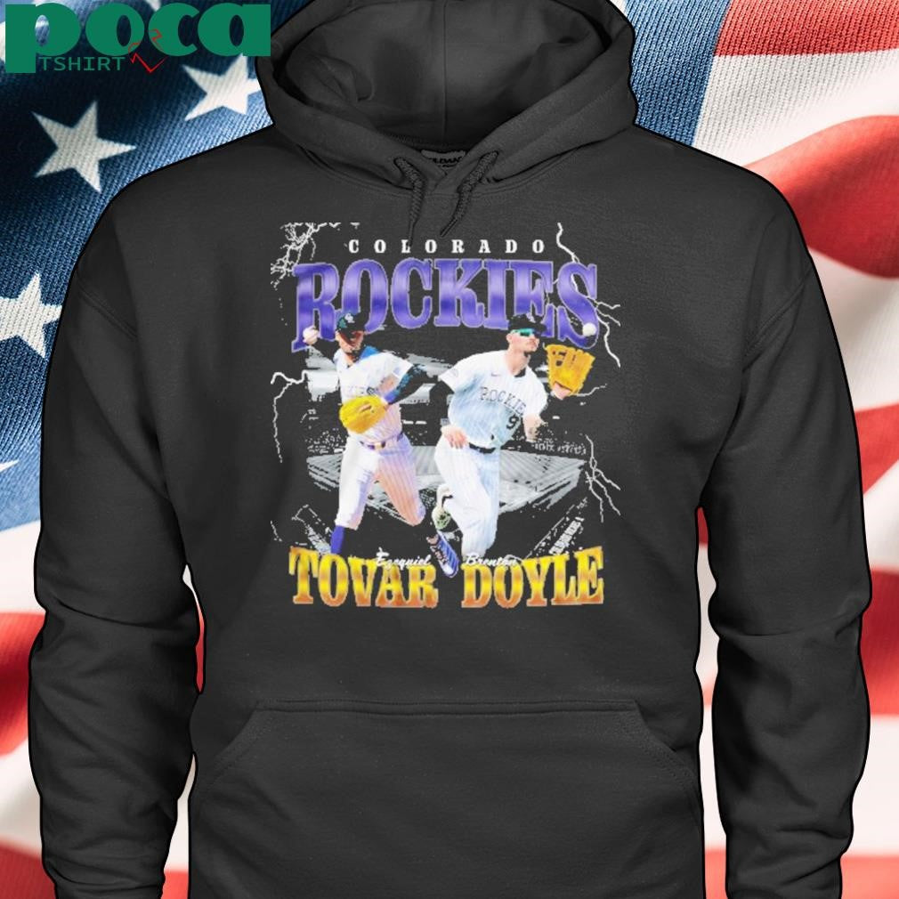 Authorized Rockies Brenton Doyle Ezequiel Tovar Gold Glove T Shirt