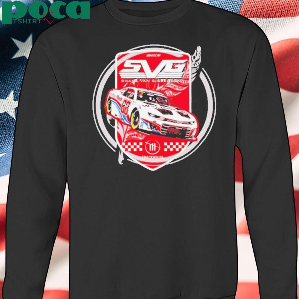 Authorized SVG Shane Van Gisbergen Trackhouse Racing Team Car shirt