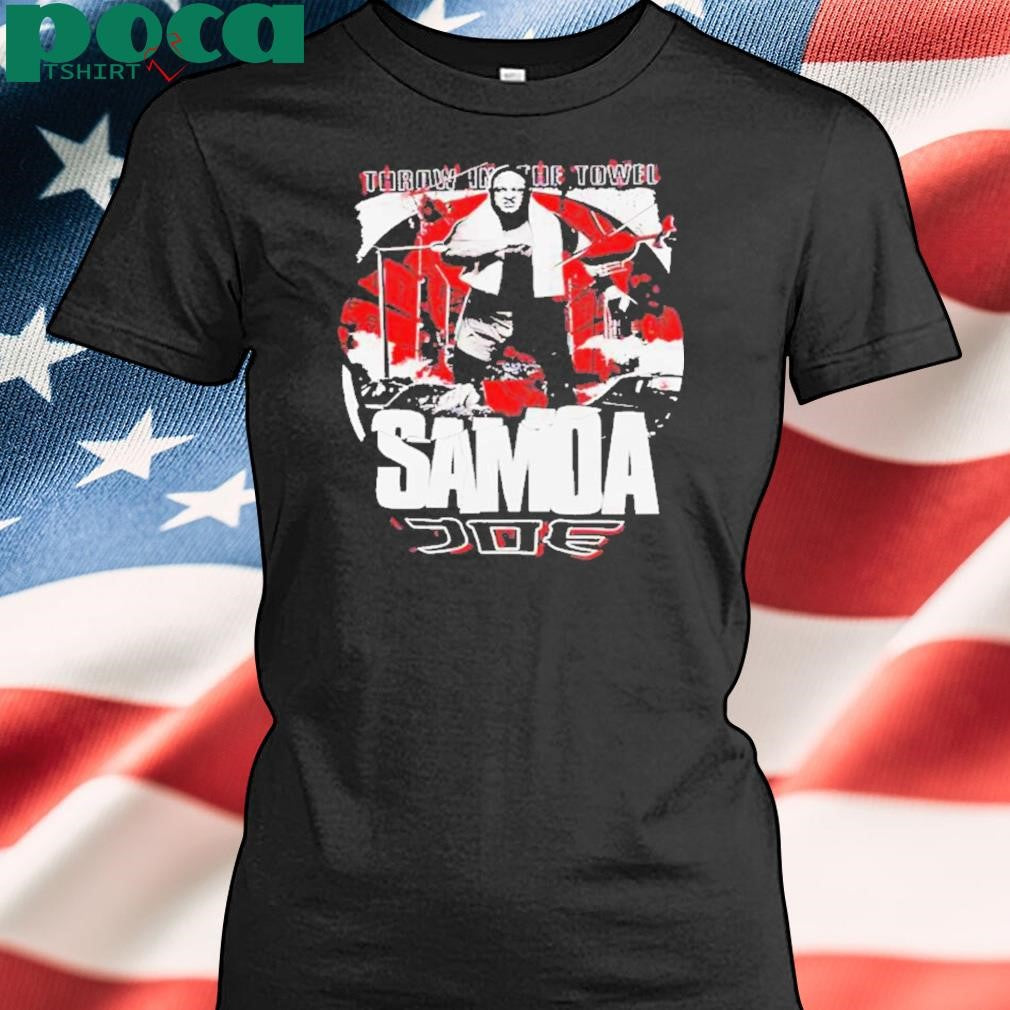 Authorized Samoa Joe throw in the towel AEW Shirt